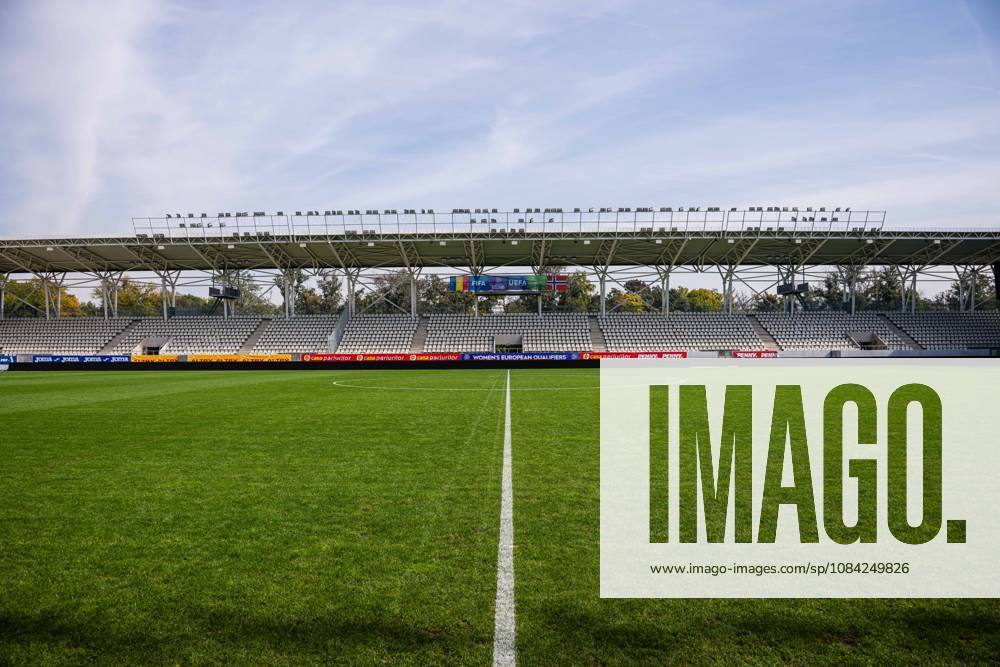 Arcul de Triumf Stadium during a training session on October 8, 2026 in Bucharest. Photo: Marius Simensen BILDBYRAN Cop 238 bbeng dam fifa women s world cup qualifier football fotball fotboll norge norway practice soccer training trening träning