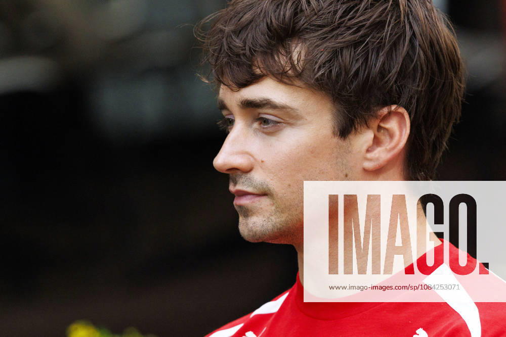 8th October 2026; Marina Bay, Singapore; Formula 1, Singapore Grand Prix, Arrival Day; Charles Leclerc (16) of Monaco and Scuderia Ferrari HP at the Singapore Grand Prix StephenxBlackberry