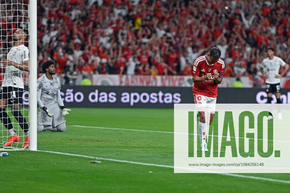 7th October 2026; Beira-Rio Stadium, Porto Alegre, Brazil; Brazilian Serie A Football, Internacional versus Corinthians; Alan Patrick of Internacional celebrates his goal in the 77th minute to go up 2-0 MaxxPeixoto DiaEsportivo