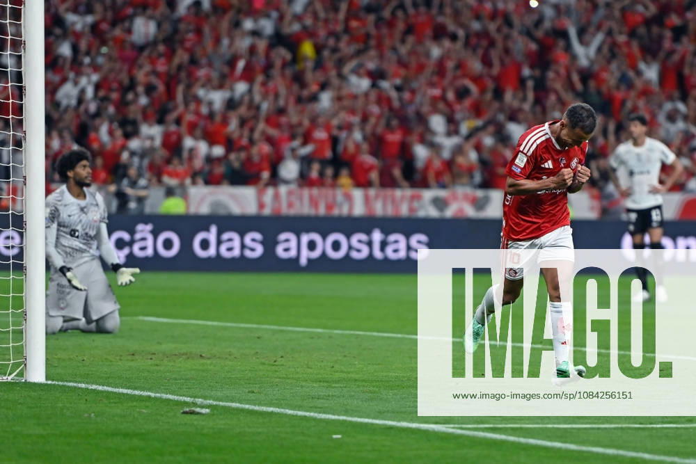 7th October 2026; Beira-Rio Stadium, Porto Alegre, Brazil; Brazilian Serie A Football, Internacional versus Corinthians; Alan Patrick of Internacional celebrates his goal in the 77th minute to go up 2-0 MaxxPeixoto DiaEsportivo