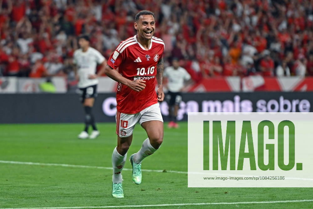 7th October 2026; Beira-Rio Stadium, Porto Alegre, Brazil; Brazilian Serie A Football, Internacional versus Corinthians; Alan Patrick of Internacional celebrates his goal in the 77th minute to go up 2-0 MaxxPeixoto DiaEsportivo