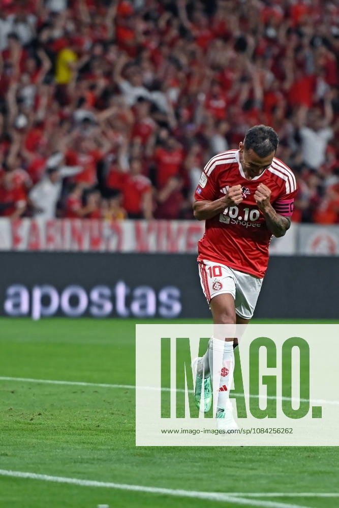 7th October 2026; Beira-Rio Stadium, Porto Alegre, Brazil; Brazilian Serie A Football, Internacional versus Corinthians; Alan Patrick of Internacional celebrates his goal in the 77th minute to go up 2-0 MaxxPeixoto DiaEsportivo