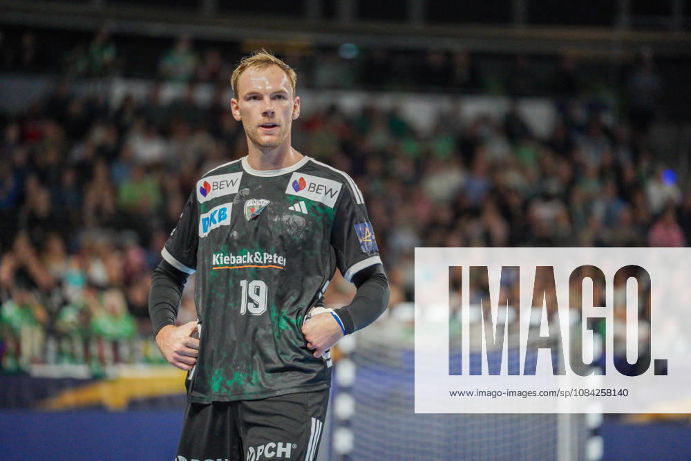 Im Bild: Mathias Gidsel (Fuechse Berlin, 19) 08.10.2026, Fuechse Berlin - FC Porto, EHF Handball Champions League, Saison 2026 27, Max-Schmeling-Halle