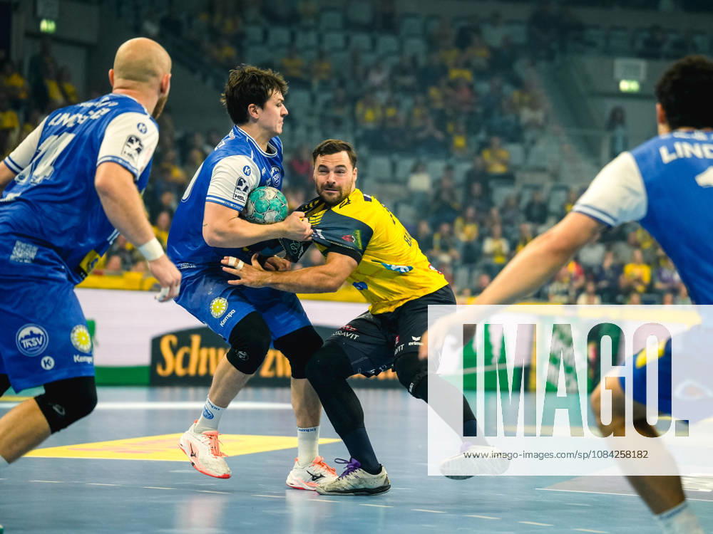 Handball Opel HBL, Rhein-Neckar Loewen - ThSV Eisenach v.l. Dani Baijens (Rhein-Neckar Löwen)