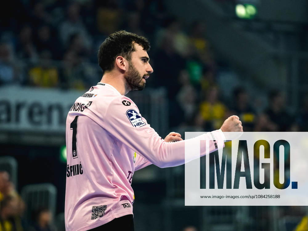 Handball Opel HBL, Rhein-Neckar Loewen - ThSV Eisenach v.l. Matija Spikic (ThSV Eisenach)