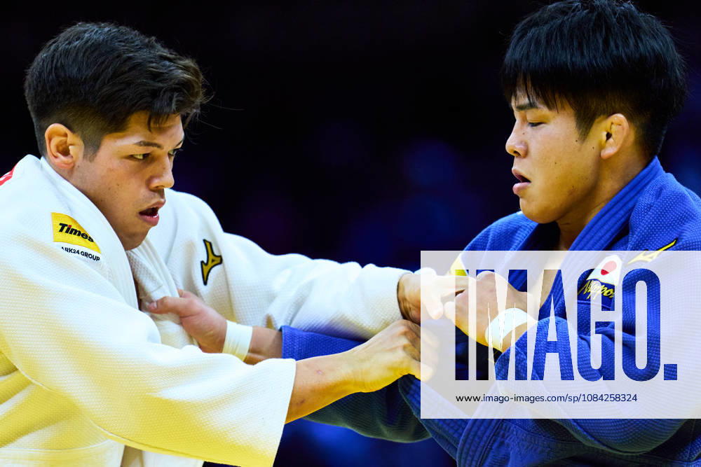 (L-R) Sanshiro Murao (JPN), Goki Tajima (JPN), OCTOBER 8, 2026 -Judo : World Judo Championships BAKU2026 Mens -90kgFinal match at National Gymnastics Arena in Baku, Azerbaijan. aflo_354330777 KenxAsakurax