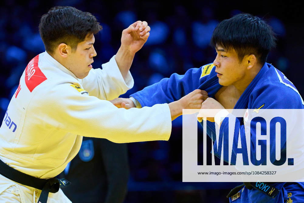 (L-R) Sanshiro Murao (JPN), Goki Tajima (JPN), OCTOBER 8, 2026 -Judo : World Judo Championships BAKU2026 Mens -90kgFinal match at National Gymnastics Arena in Baku, Azerbaijan. aflo_354330778 KenxAsakurax
