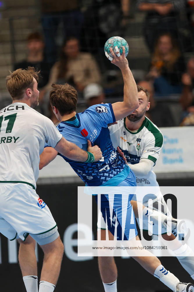 Max Haefner (TVB Stuttgart, 3) GER, TVB Stuttgart vs. HSG Wetzlar, Handball, Opel Handball-Bundesliga, 8. Spieltag, Spielzeit 2026 2027, 08.10.2026 GER, TVB Stuttgart vs. HSG Wetzlar, Handball, Opel Handball-Bundesliga, 8. Spieltag, Spielzeit 2026 2027, 08.10.2026 Stuttgart