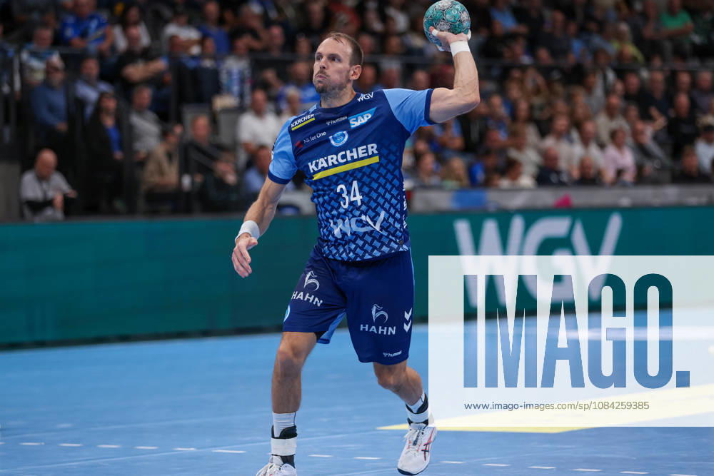 Kai Haefner (TVB Stuttgart, 34) GER, TVB Stuttgart vs. HSG Wetzlar, Handball, Opel Handball-Bundesliga, 8. Spieltag, Spielzeit 2026 2027, 08.10.2026 GER, TVB Stuttgart vs. HSG Wetzlar, Handball, Opel Handball-Bundesliga, 8. Spieltag, Spielzeit 2026 2027, 08.10.2026 Stuttgart
