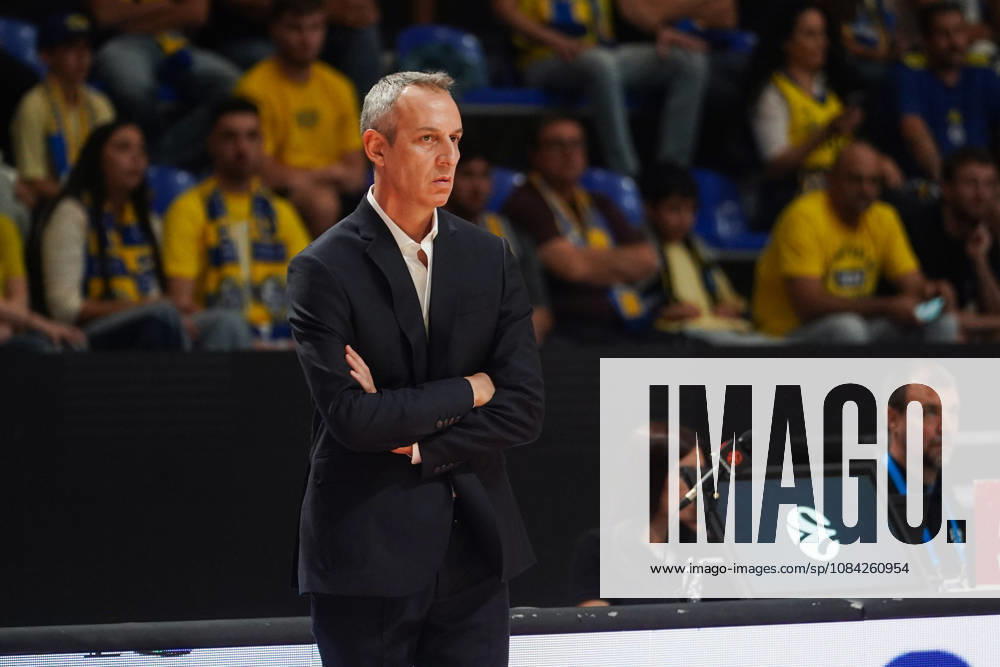 2026108, Belgrade, Serbia - Maccabi Rapyd Tel Aviv and Armani Olimpia Milan play a EuroLeague basketball game at the Aleksandar Nikolic Hall. KATTASH ODED in action. Belgrade Serbia - ZUMAd223 20261008_zip_d223_004