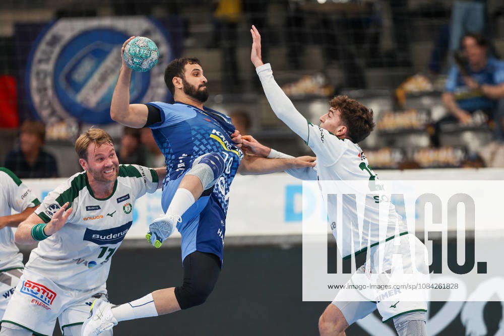 Mohamed Darmoul (TVB Stuttgart, 70) GER, TVB Stuttgart vs. HSG Wetzlar, Handball, Opel Handball-Bundesliga, 8. Spieltag, Spielzeit 2026 2027, 08.10.2026 GER, TVB Stuttgart vs. HSG Wetzlar, Handball, Opel Handball-Bundesliga, 8. Spieltag, Spielzeit 2026 2027, 08.10.2026 Stuttgart