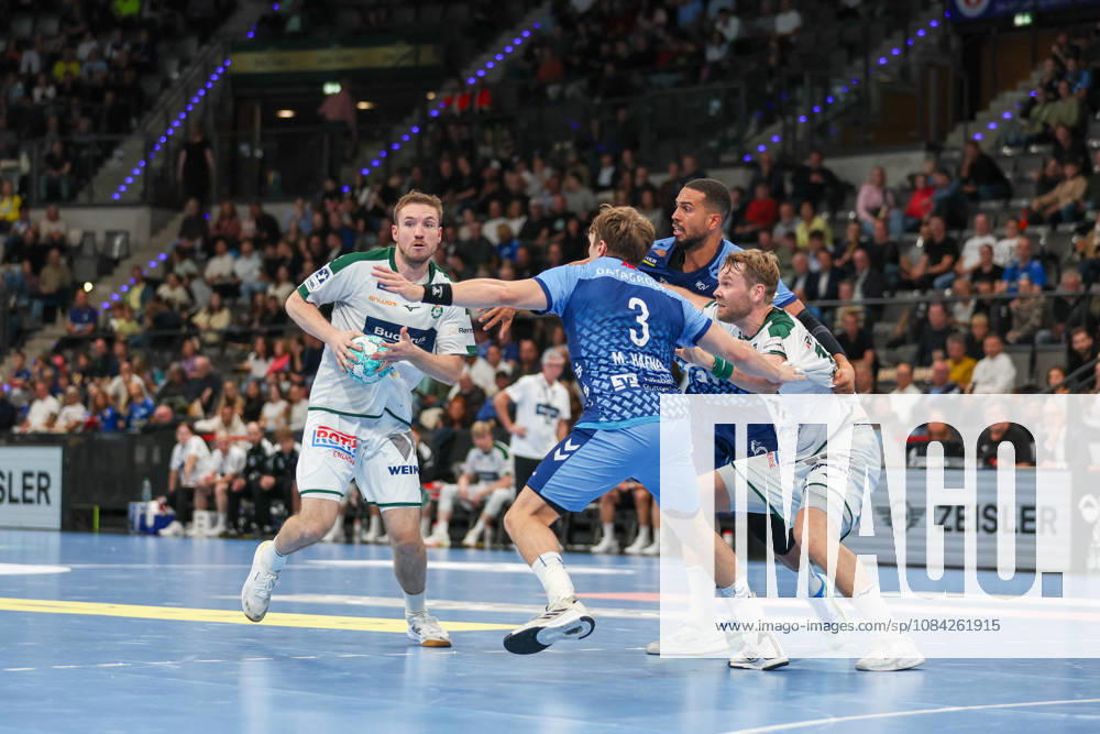 Dominik Mappes (HSG Wetzlar, 7) GER, TVB Stuttgart vs. HSG Wetzlar, Handball, Opel Handball-Bundesliga, 8. Spieltag, Spielzeit 2026 2027, 08.10.2026 GER, TVB Stuttgart vs. HSG Wetzlar, Handball, Opel Handball-Bundesliga, 8. Spieltag, Spielzeit 2026 2027, 08.10.2026 Stuttgart