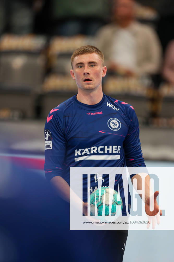 Jakob Nigg (TVB Stuttgart, 57) GER, TVB Stuttgart vs. HSG Wetzlar, Handball, Opel Handball-Bundesliga, 8. Spieltag, Spielzeit 2026 2027, 08.10.2026 GER, TVB Stuttgart vs. HSG Wetzlar, Handball, Opel Handball-Bundesliga, 8. Spieltag, Spielzeit 2026 2027, 08.10.2026 Stuttgart