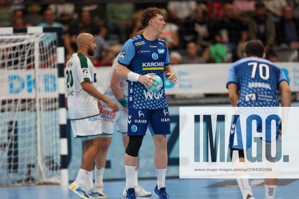 Max Heydecke (TVB Stuttgart, 8) GER, TVB Stuttgart vs. HSG Wetzlar, Handball, Opel Handball-Bundesliga, 8. Spieltag, Spielzeit 2026 2027, 08.10.2026 GER, TVB Stuttgart vs. HSG Wetzlar, Handball, Opel Handball-Bundesliga, 8. Spieltag, Spielzeit 2026 2027, 08.10.2026 Stuttgart