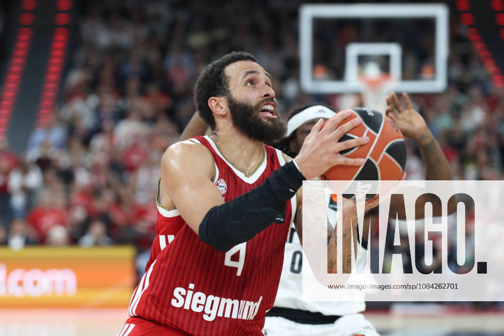 Duane Washington Jr. (FC Bayern Basketball, 04), GER, FC Bayern Basketball vs. Virtus Bologna, Basketball, Euroleague, 4. Spieltag, Saison 2026 2027, 08.10.2026, GER, FC Bayern Basketball vs. Virtus Bologna, Basketball, Euroleague, 4. Spieltag, Saison 2026 2027, 08.10.2026 Muenchen