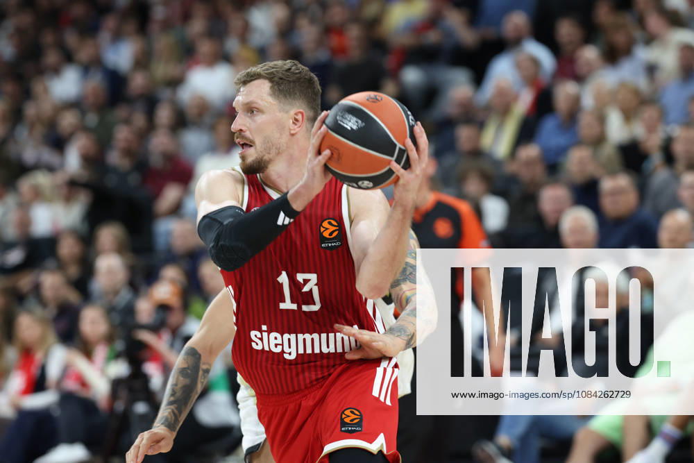 Andreas Obst (FC Bayern Basketball, 13), GER, FC Bayern Basketball vs. Virtus Bologna, Basketball, Euroleague, 4. Spieltag, Saison 2026 2027, 08.10.2026, GER, FC Bayern Basketball vs. Virtus Bologna, Basketball, Euroleague, 4. Spieltag, Saison 2026 2027, 08.10.2026 Muenchen