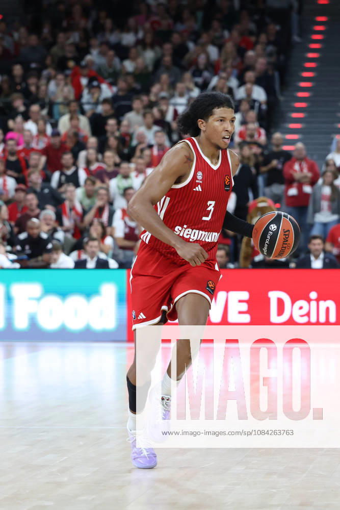 MarJon Beauchamp (FC Bayern Basketball, 03) mit Ball, GER, FC Bayern Basketball vs. Virtus Bologna, Basketball, Euroleague, 4. Spieltag, Saison 2026 2027, 08.10.2026, GER, FC Bayern Basketball vs. Virtus Bologna, Basketball, Euroleague, 4. Spieltag, Saison 2026 2027, 08.10.2026 Muenchen