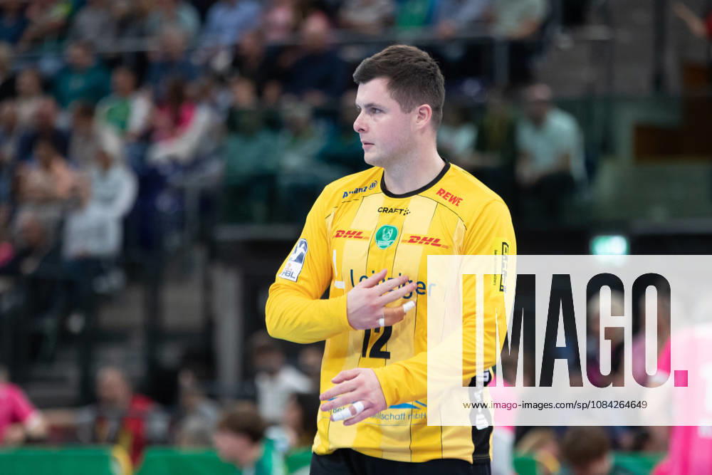 Handball, HBL2: SC DHfK Leipzig - TuS N-Lübbecke; 08.10.2026 Torwart Anadin Suljakovic (12, SC DHfK Leipzig). Handball, 2. Bundesliga, Saison 2026 2027, 7. Spieltag: SC DHfK Leipzig vs. TuS N-Lübbecke am 08.10.2026 in der Quarterback Immobilien Arena Leipzig.