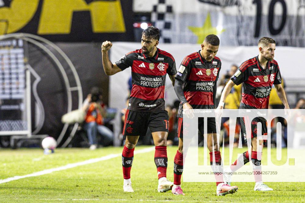 Match between Santos and Flamengo Santos (SP) 08 10 2026 Santos Flamengo Brasileirao Vila Belmiro in a match between Santos and Flamengo, valid for the 29th round of the 2026 Brazilian Championship, held at the Urbano Caldeira stadium (Vila Belmiro), in Santos, on the night of this Thursday (08) of October 2026.(Foto: Pedro Paulo Diaz Thenews2 imago images) SPO