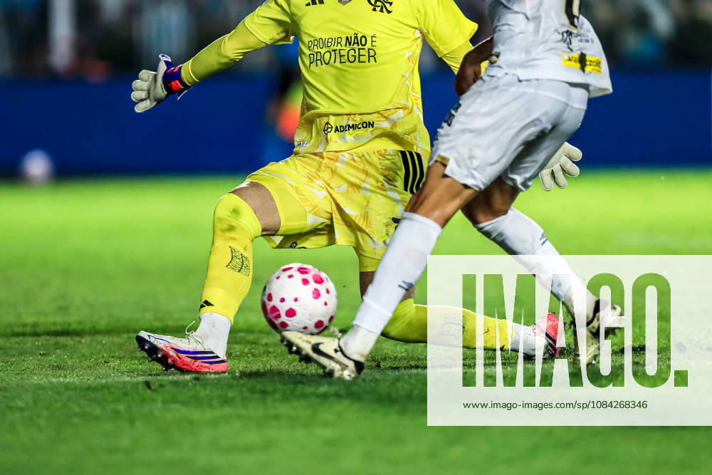 SoO PAULO (SP), BRAZIL OCTOBER 10: Flamengo player Rossi during the match between Santos and Flamengo in the 2026 Brazilian Championship at Vila Belmiro Stadium in Santos (SP), Brazil, on Thursday, October 10, 2026., Credit:Marco Miatelo Avalon