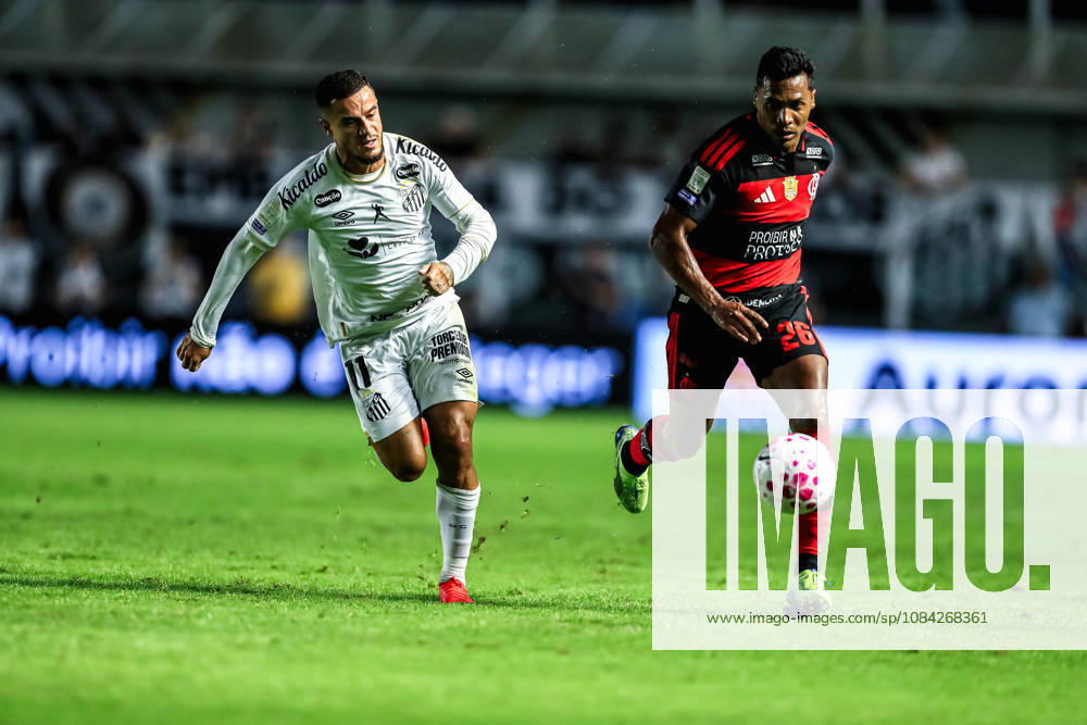 SoO PAULO (SP), BRAZIL OCTOBER 10: Santos player Philippe Coutinho during the match between Santos and Flamengo in the 2026 Brazilian Championship at Vila Belmiro Stadium in Santos (SP), Brazil, on Thursday, October 10, 2026., Credit:Marco Miatelo Avalon