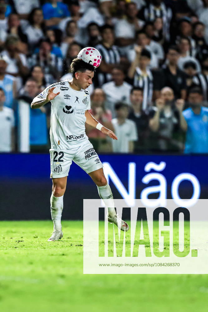 SoO PAULO (SP), BRAZIL OCTOBER 10: Santos player Barreal during the match between Santos and Flamengo in the 2026 Brazilian Championship at Vila Belmiro Stadium in Santos (SP), Brazil, on Thursday, October 10, 2026., Credit:Marco Miatelo Avalon