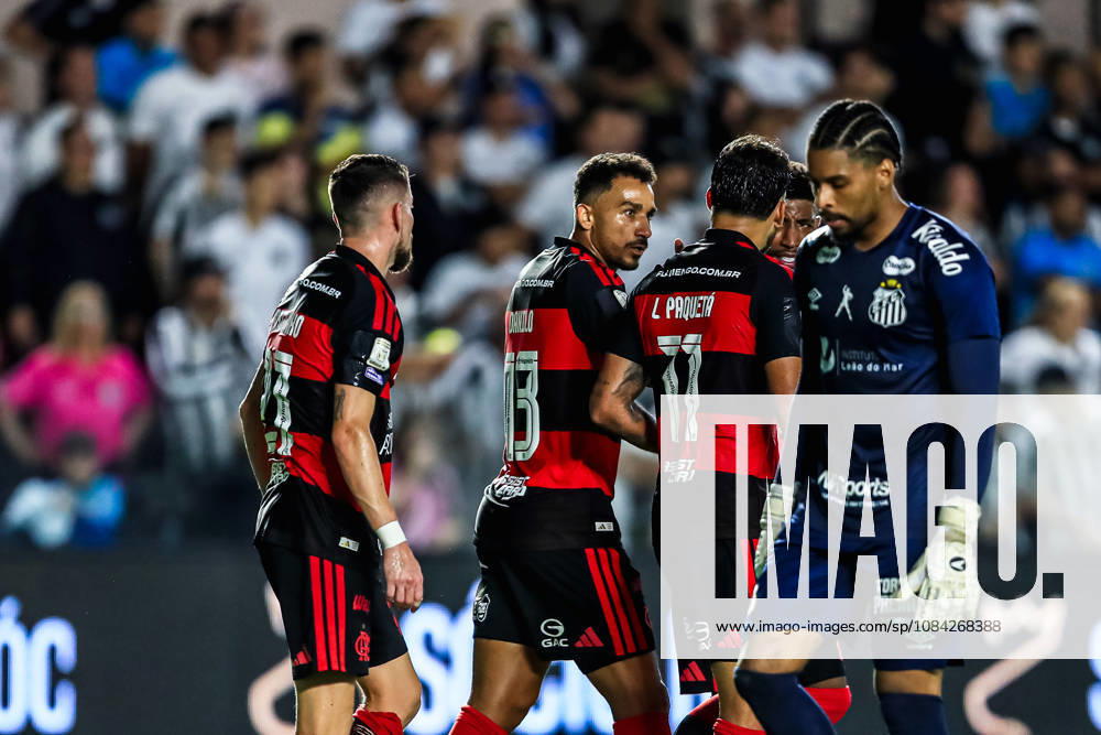 SoO PAULO (SP), BRAZIL OCTOBER 10: Flamengo player Danilo during the match between Santos and Flamengo in the 2026 Brazilian Championship at Vila Belmiro Stadium in Santos (SP), Brazil, on Thursday, October 10, 2026., Credit:Marco Miatelo Avalon