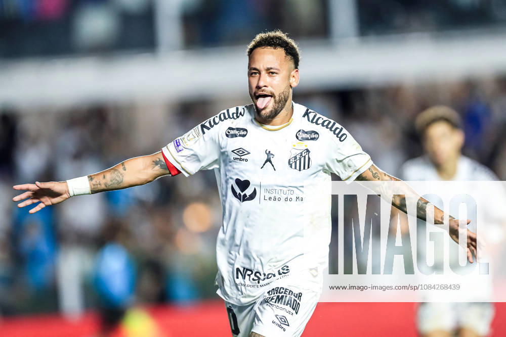 SoO PAULO (SP), BRAZIL OCTOBER 10: Santos player Neymar Jr. during the match between Santos and Flamengo in the 2026 Brazilian Championship at Vila Belmiro Stadium in Santos (SP), Brazil, on Thursday, October 10, 2026., Credit:Marco Miatelo Avalon