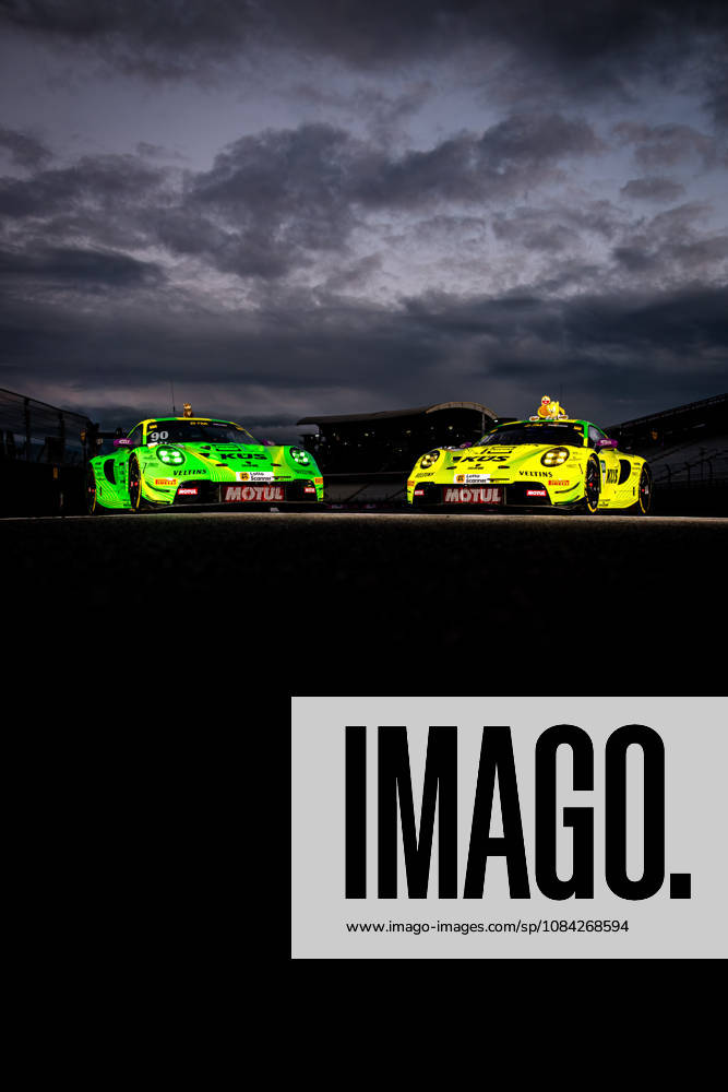 DTM, 15. + 16. Rennen Hockenheim 2026: 90 Porsche 911 GT3 R (992), Manthey: Ricardo Feller; 91 Porsche 911 GT3 R (992), Manthey: Thomas Preining - picture by Gruppe C Photography
