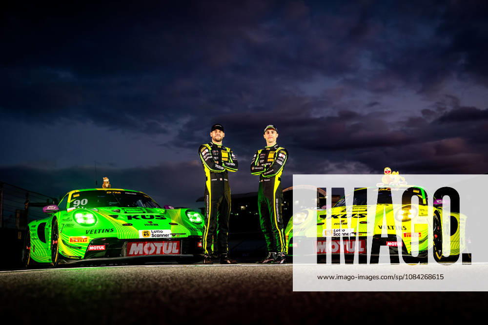 DTM, 15. + 16. Rennen Hockenheim 2026: 90 Porsche 911 GT3 R (992), Manthey: Ricardo Feller; 91 Porsche 911 GT3 R (992), Manthey: Thomas Preining - picture by Gruppe C Photography