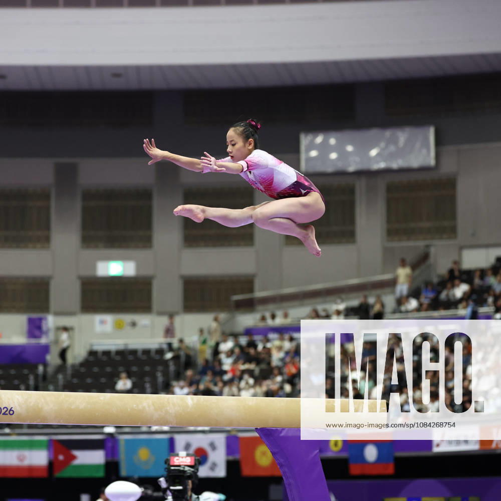 Asian Games 2026 Aichi-Nagoya, Japan HAN Yon Mi of PRK in action during Womens Artistic Gymnastics Team Final at the 20th Asian Games Aichi-Nagoya 2026. Aichi, Nagoya Nagoya General Gymnasysm, Rainbow Hall. Japan