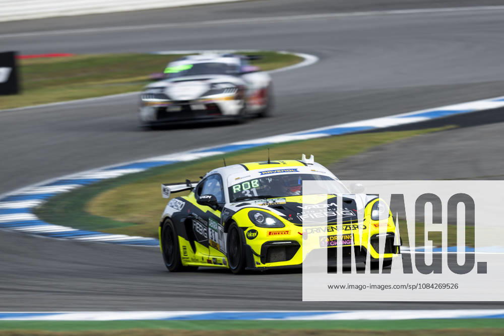 ADAC GT4 Germany, 11. + 12. Rennen Hockenheim 2026 31 Porsche 718 Cayman GT4 RS Clubsport, Avia W&S Motorsport: Lachlan Robinson, Denny Berndt - picture by Gruppe C Photography Sachsenring Hockenheimring Bayern Germany