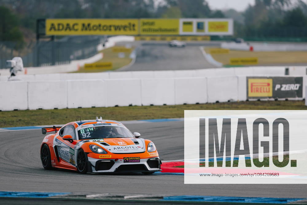ADAC GT4 Germany, 11. + 12. Rennen Hockenheim 2026 92 Porsche 718 Cayman GT4 Clubsport, Team Wimmer Werk Motorsport: Egor Litvinenko, Oskar Dix - picture by Gruppe C Photography Sachsenring Hockenheimring Bayern Germany
