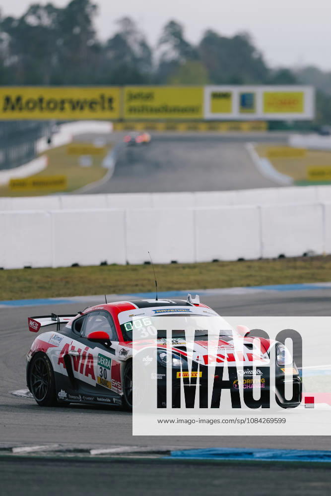 ADAC GT4 Germany, 11. + 12. Rennen Hockenheim 2026 30 Porsche 718 Cayman GT4 RS Clubsport, Avia W&S Motorsport: Maximilian Schreyer, Alon Gabbay - picture by Gruppe C Photography Sachsenring Hockenheimring Bayern Germany
