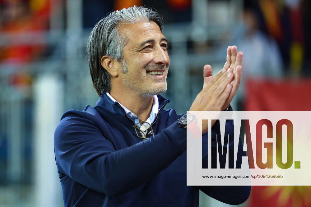 Murat Yakin (Head Coach, Switzerland) during the UEFA Nations League match between Switzerland and North Macedonia at thermoplan arena on October 6, 2026 in Lucerne, Switzerland.