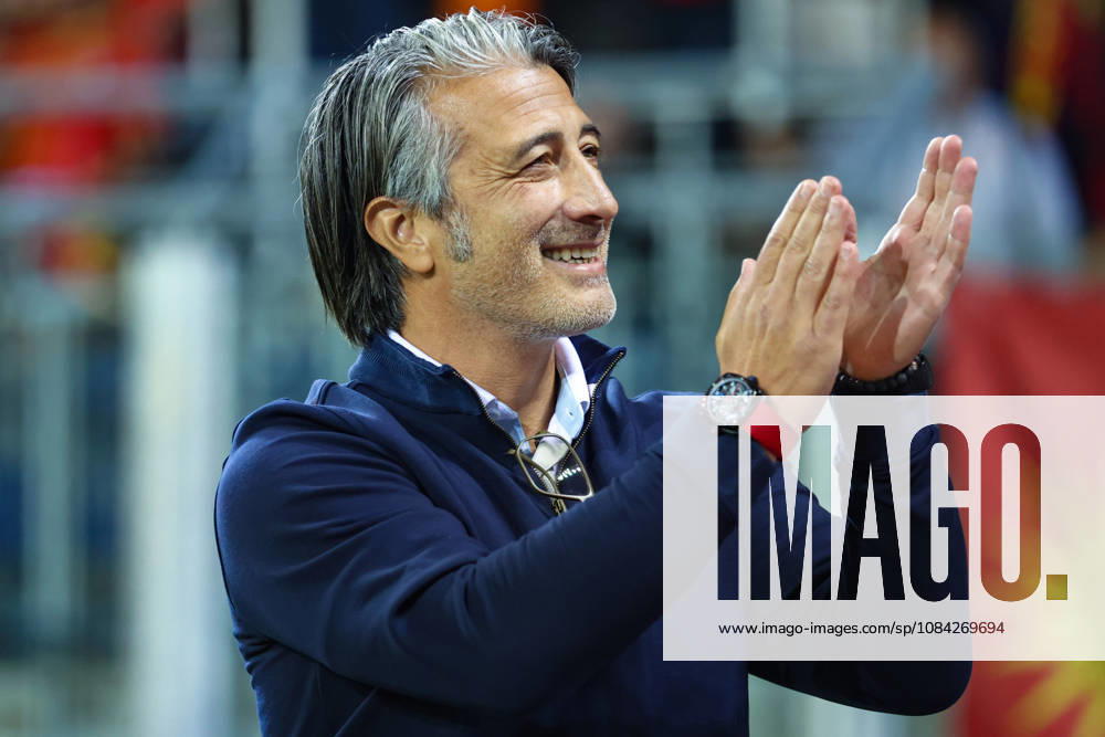 Murat Yakin (Head Coach, Switzerland) during the UEFA Nations League match between Switzerland and North Macedonia at thermoplan arena on October 6, 2026 in Lucerne, Switzerland.