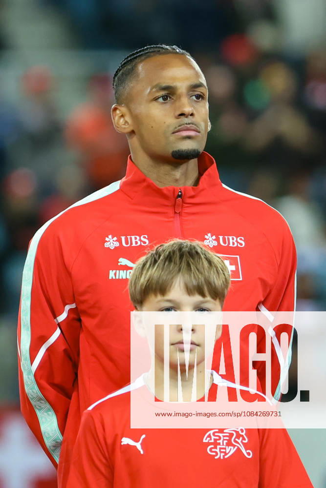 Mohameth Djibril Ibrahima Sow (15, Switzerland) during the UEFA Nations League match between Switzerland and North Macedonia at thermoplan arena on October 6, 2026 in Lucerne, Switzerland.