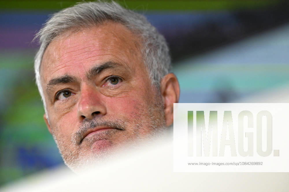 Real Madrid head coach Jose Mourinho MADRID, SPAIN - OCTOBER 9: Real Madrid head coach Jose Mourinho addresses journalists during a pre-match press conference, PK, Pressekonferenz at the club s Valdebebas training complex in Madrid, Spain on October 9, 2026. Mourinho responded to questions regarding squad preparation and tactical strategy ahead of their La Liga Matchday 8 fixture against Villarreal. Burak Akbulut Anadolu Madrid Spain. Editorial use only. Please get in touch for any other usage.