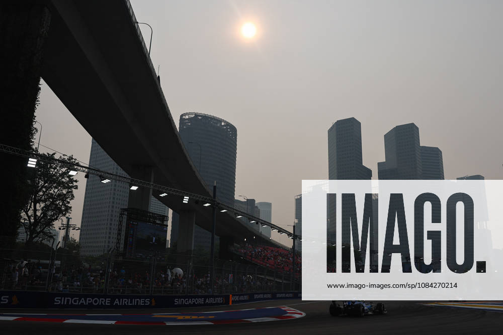 F1 Singapore Grand Prix 2026 Practice Alexander Albon of Atlassian Williams during the practice ahead of the Formula 1 Singapore Grand Prix at Marina Bay Street Circuit in Singapore on October 9, 2026. Singapore Singapore