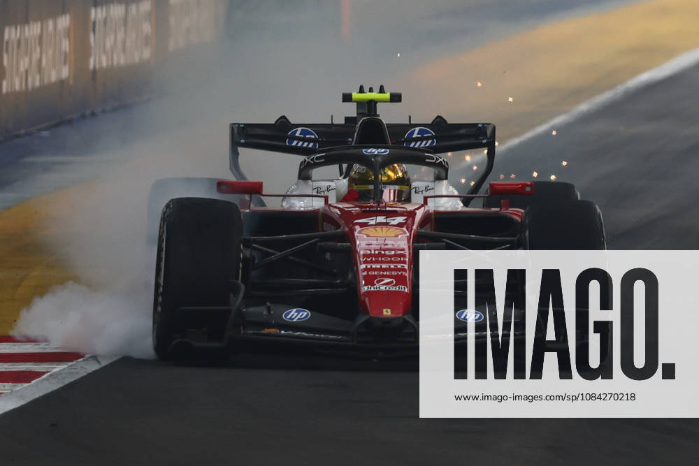 F1 Singapore Grand Prix 2026 Practice Lewis Hamilton of Ferrari during the practice ahead of the Formula 1 Singapore Grand Prix at Marina Bay Street Circuit in Singapore on October 9, 2026. Singapore Singapore