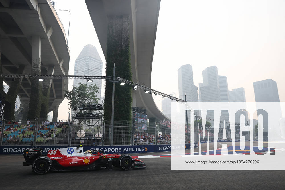 F1 Singapore Grand Prix 2026 Practice Lewis Hamilton of Ferrari during the practice ahead of the Formula 1 Singapore Grand Prix at Marina Bay Street Circuit in Singapore on October 9, 2026. Singapore Singapore
