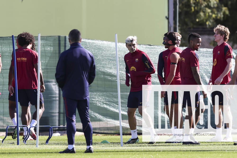 Pedri during the training day of FC Barcelona, Barca ahead the Spanish League, Laliga EA Sports, football match against Getafe CF at Ciudad Esportiva Joan Gamper on October 09, 2026 in Sant Joan Despi, Barcelona, Spain. Sant Joan Despi Spain - ZUMAa181 20261009_zaa_a181_010