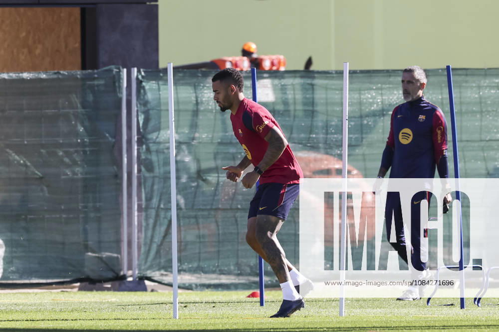 Gabriel Jesus during the training day of FC Barcelona, Barca ahead the Spanish League, Laliga EA Sports, football match against Getafe CF at Ciudad Esportiva Joan Gamper on October 09, 2026 in Sant Joan Despi, Barcelona, Spain. FC Barcelona Training And press conference, PK, Pressekonferenz - LaLiga EA Sports - ZUMAa181 20261009_zaa_a181_011