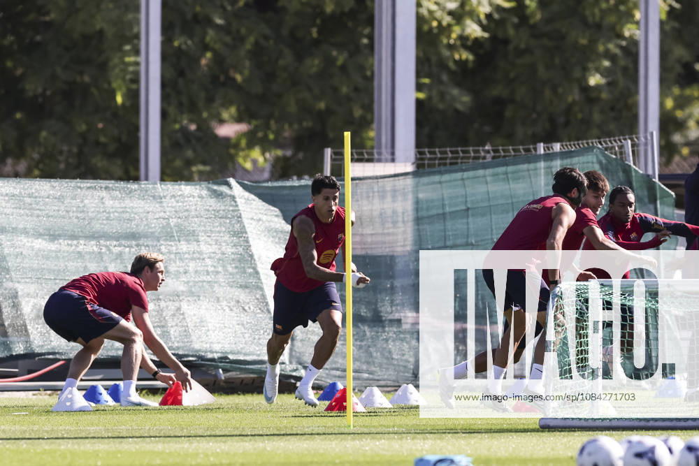 Joao Cancelo during the training day of FC Barcelona, Barca ahead the Spanish League, Laliga EA Sports, football match against Getafe CF at Ciudad Esportiva Joan Gamper on October 09, 2026 in Sant Joan Despi, Barcelona, Spain. FC Barcelona Training And press conference, PK, Pressekonferenz - LaLiga EA Sports - ZUMAa181 20261009_zaa_a181_015