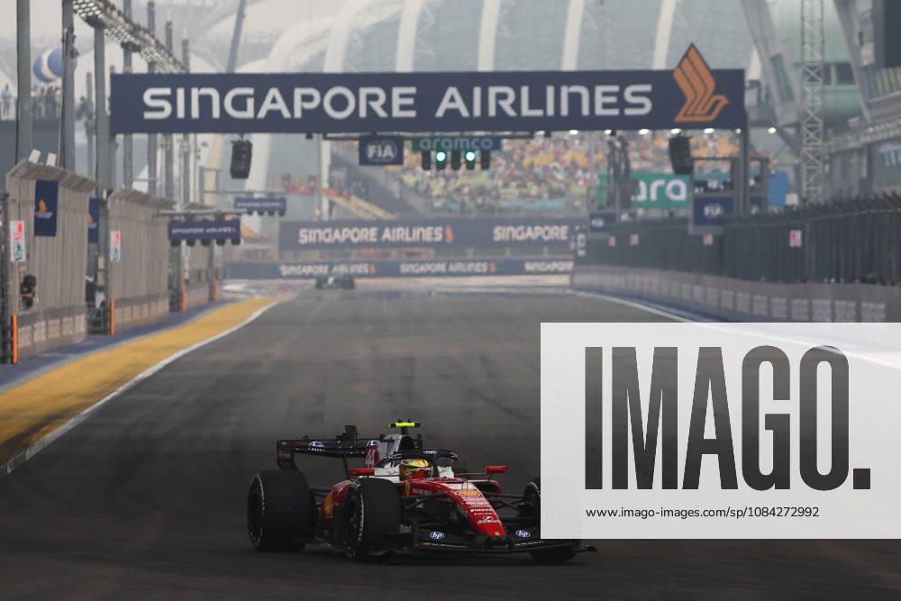 F1 Singapore Grand Prix 2026 Practice Lewis Hamilton of Ferrari during the practice ahead of the Formula 1 Singapore Grand Prix at Marina Bay Street Circuit in Singapore on October 9, 2026. Singapore Singapore