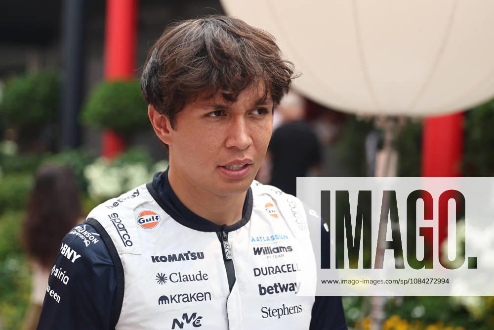 F1 Singapore Grand Prix 2026 Practice Alexander Albon of Atlassian Williams before the practice ahead of the Formula 1 Singapore Grand Prix at Marina Bay Street Circuit in Singapore on October 9, 2026. Singapore Singapore