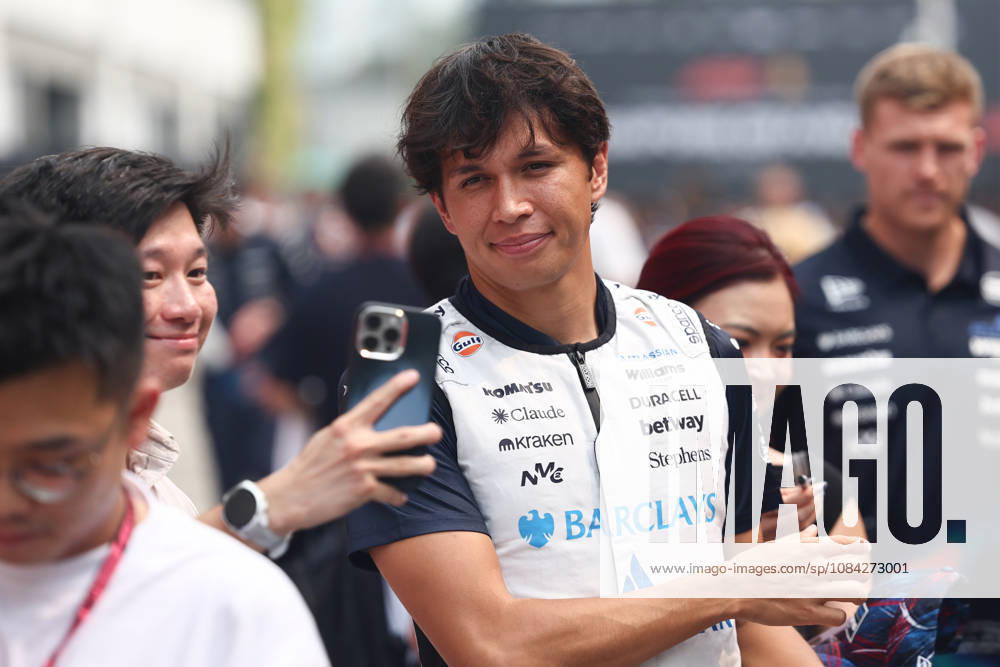 F1 Singapore Grand Prix 2026 Practice Alexander Albon of Atlassian Williams before the practice ahead of the Formula 1 Singapore Grand Prix at Marina Bay Street Circuit in Singapore on October 9, 2026. Singapore Singapore