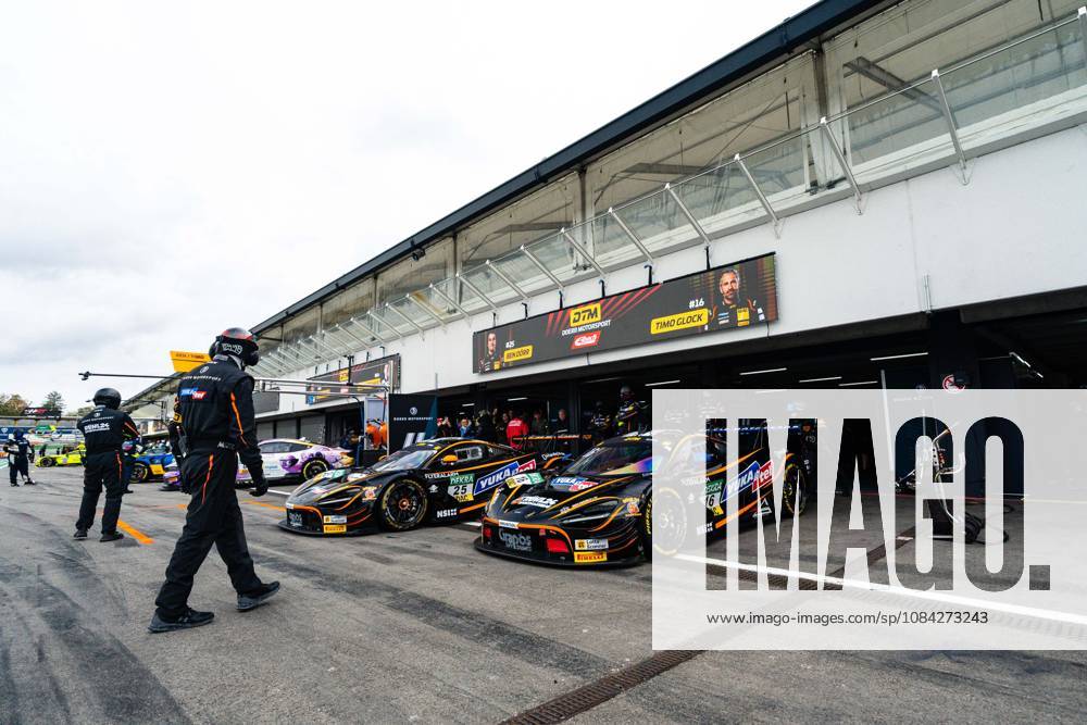 DTM, 15. + 16. Rennen Hockenheim 2026 16 McLaren 720S GT3 Evo, Dörr Motorsport: Timo Glock, 25 McLaren 720S GT3 Evo, Dörr Motorsport: Ben Dörr - picture by Gruppe C Photography Sachsenring Germany