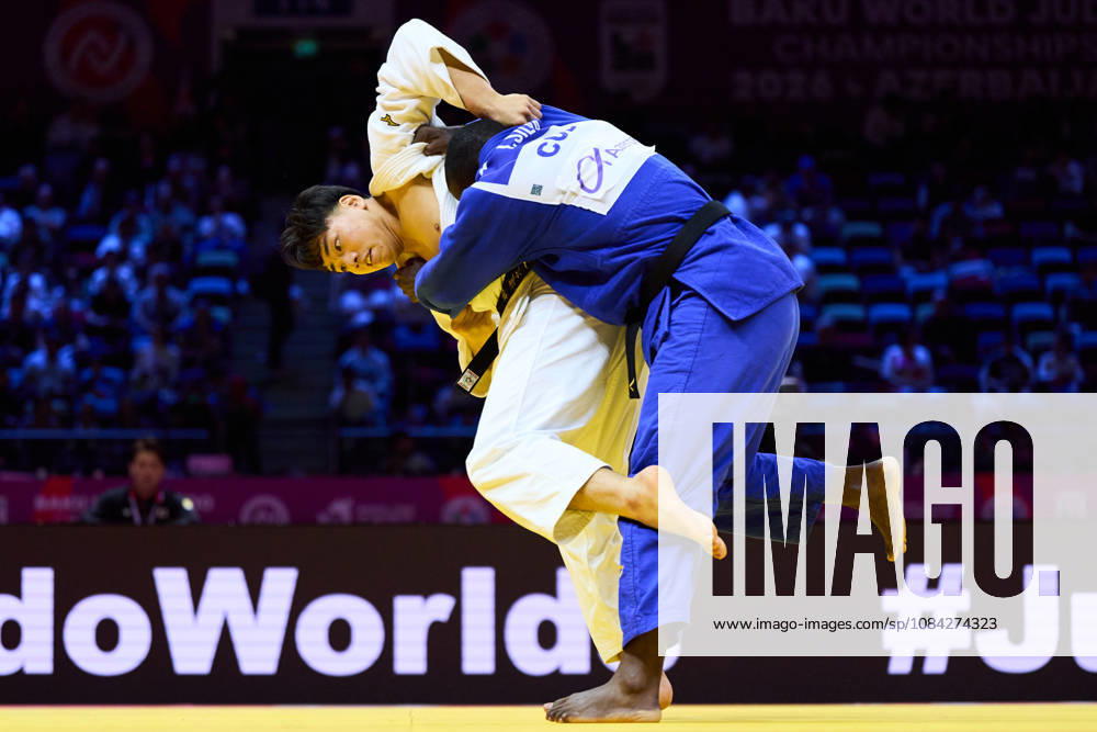 Dota Arai (JPN), OCTOBER 6, 2026 -Judo : World Judo Championships BAKU2026 Mens -100kg3rd Round match at National Gymnastics Arena in Baku, Azerbaijan. aflo_354496454 KenxAsakurax