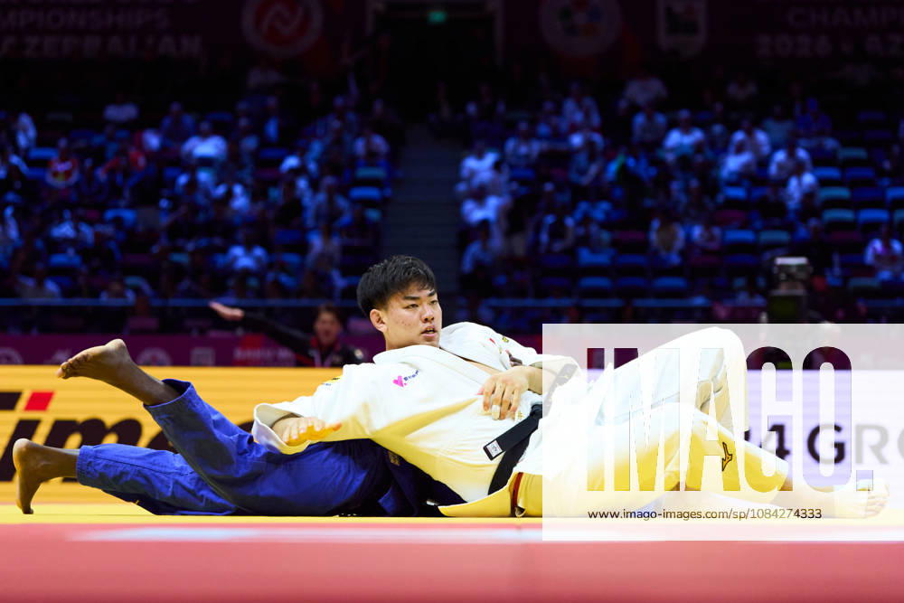 Dota Arai (JPN), OCTOBER 6, 2026 -Judo : World Judo Championships BAKU2026 Mens -100kg3rd Round match at National Gymnastics Arena in Baku, Azerbaijan. aflo_354496463 KenxAsakurax